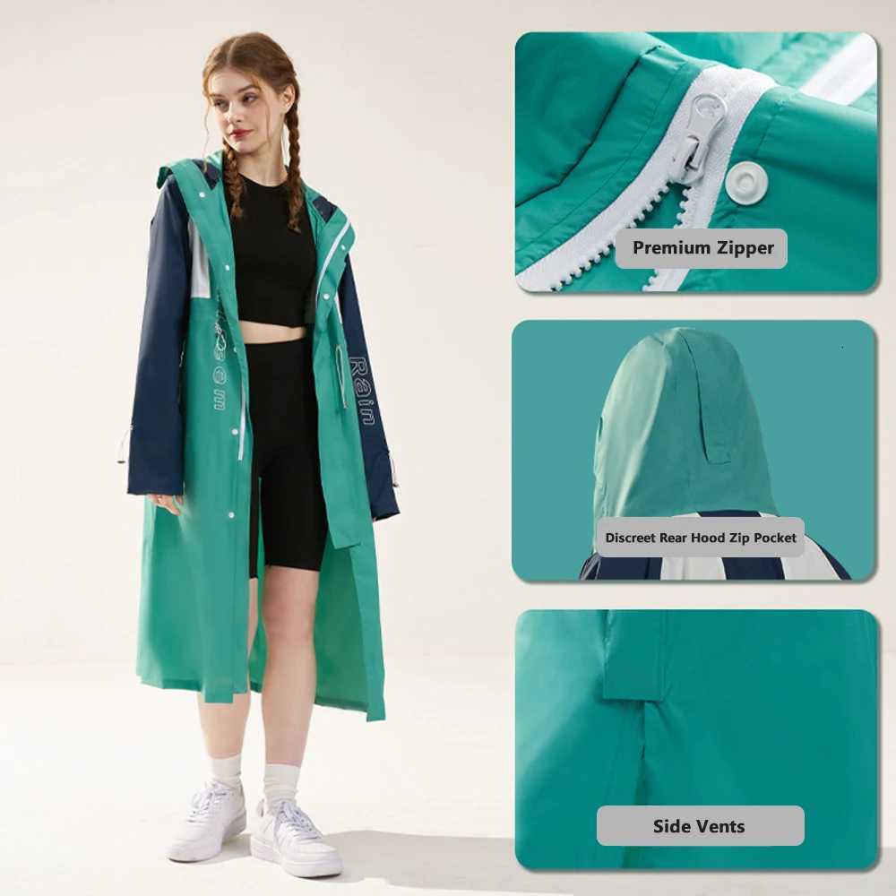 New 2026 Women's Long Raincoats Trench Coat Women Waterproof Windbreaker Jacket UV Sun Protection Lightweight Raincoat Outdoor Fashion ParkaW26