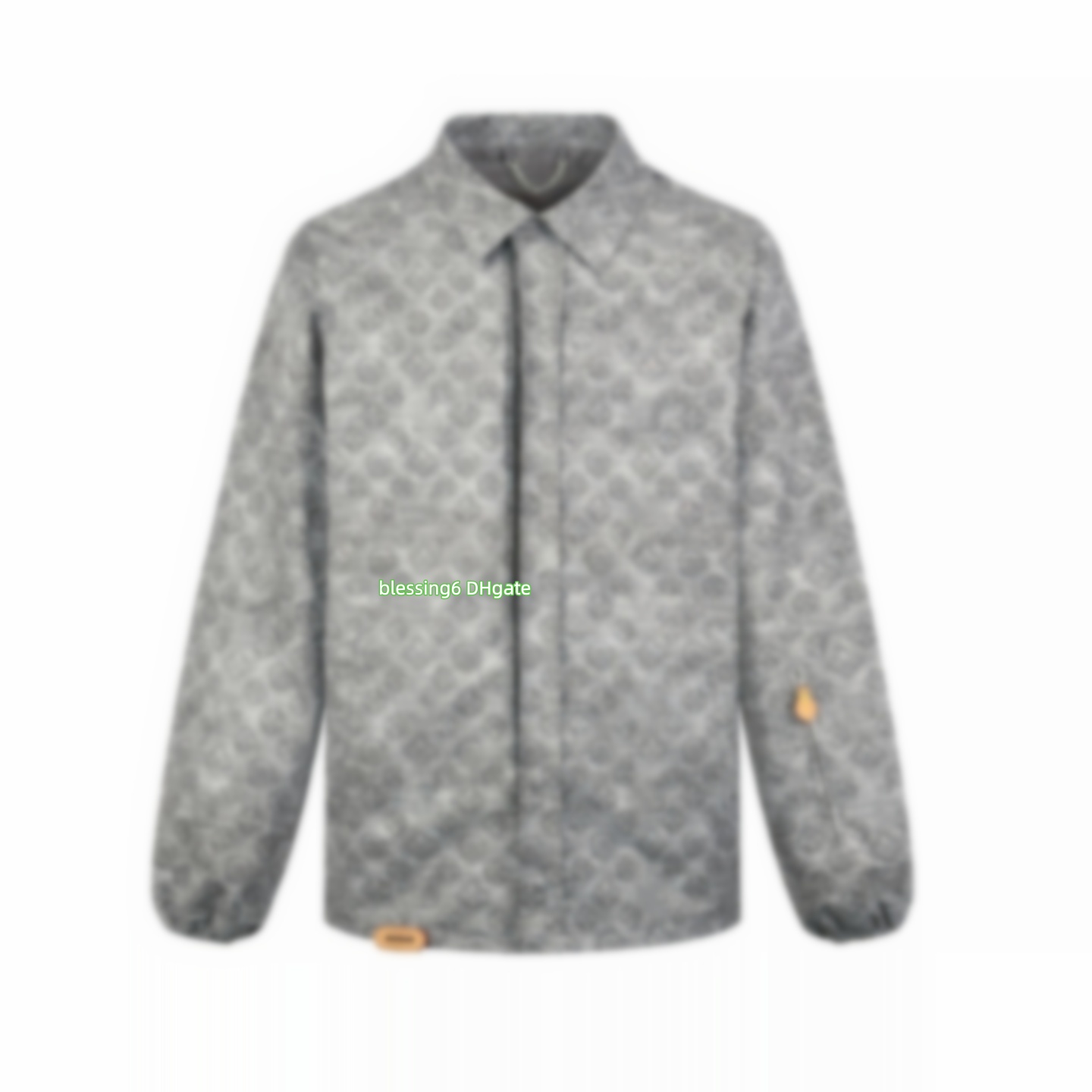 Designer Men's Jacket Shirt Collar Zipper Long Sleeve Lightweight Women's Casual Outdoor Windproof Jacket Fully Printed Customized Yaoheng