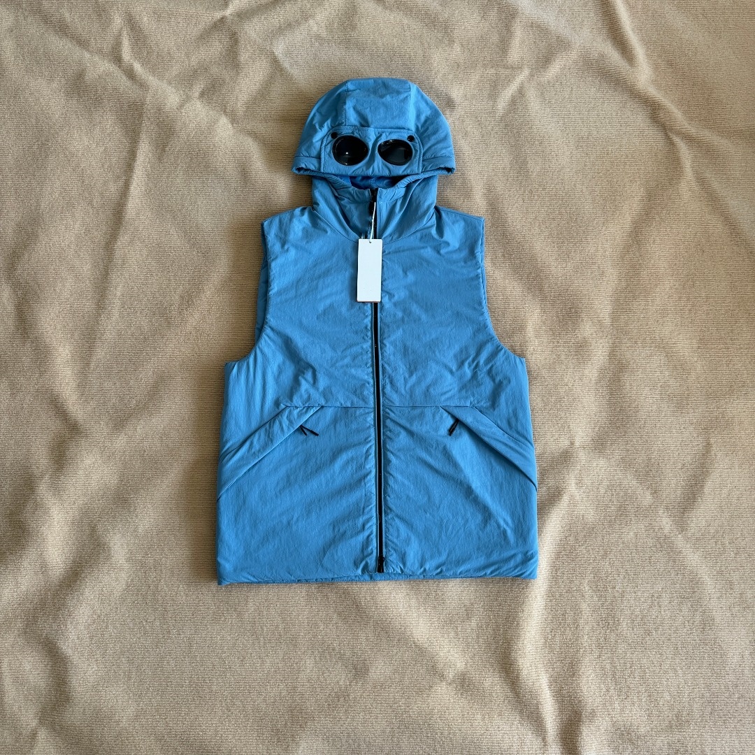Veste blazer à carreaux C pour hommes et femmes, avec poches, fermeture éclair sur le devant et col montant.