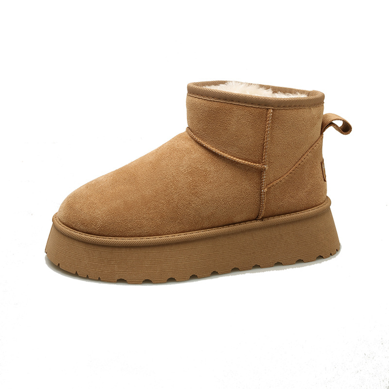 New free shipping designer shoes fashion short tube snow boots for women 2026 winter outerwear keep warm cotton shoes