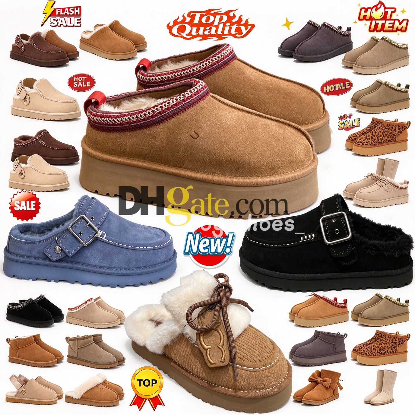 Boots Tasman Designer Slippers Tazz Slides Classic Australia Ultra Mini Boot Goldenstar Evelina Clogs Snow Micro Platform Women Men Fur Chestnut San