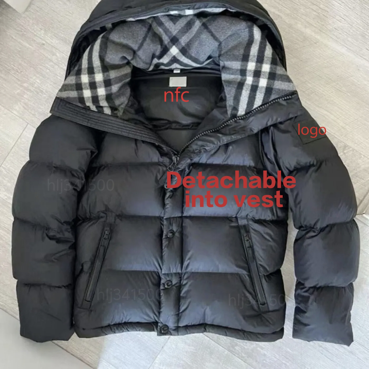 Designer Down Parkas Puffer Jacket Windbreaker Coat Mens Daily Outfit Travel Classic Loose Thick Hooded Bodyweary Sleeves Detachable Epaulet