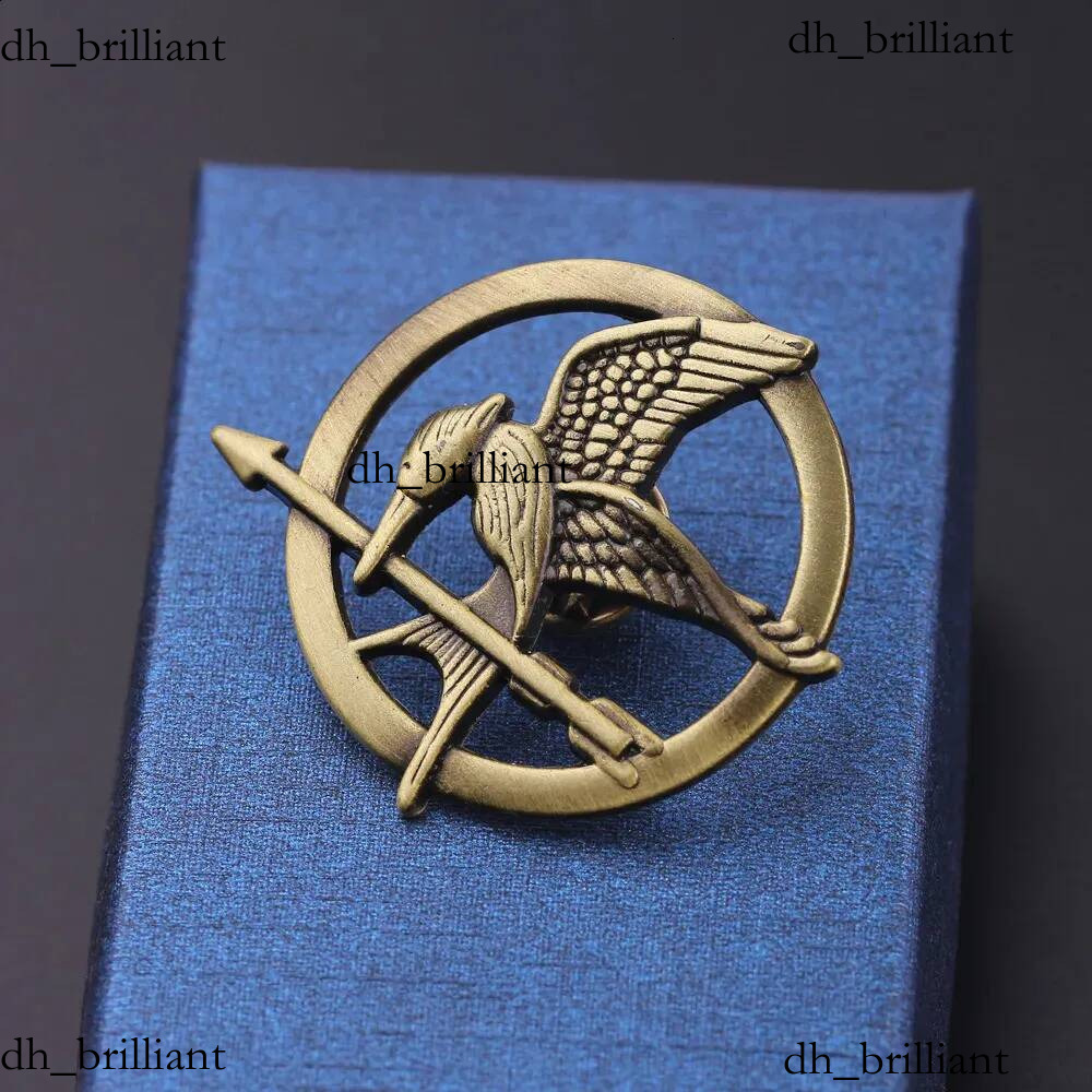 Broche Vintage Style oiseau moqueur, Badges en alliage pour enfants amis, cadeau à la mode, tendance 251201