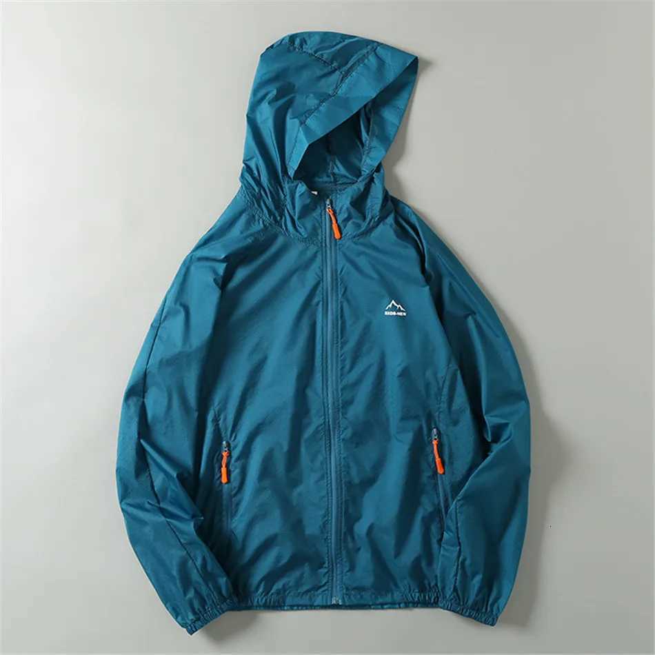Outdoor Jackets Hoodies Ultralight Sun Protective Breathable Jacket Skin Clothing Hooded Cardigan Summer Hiking Mountain Fishing Jogging Sportswear