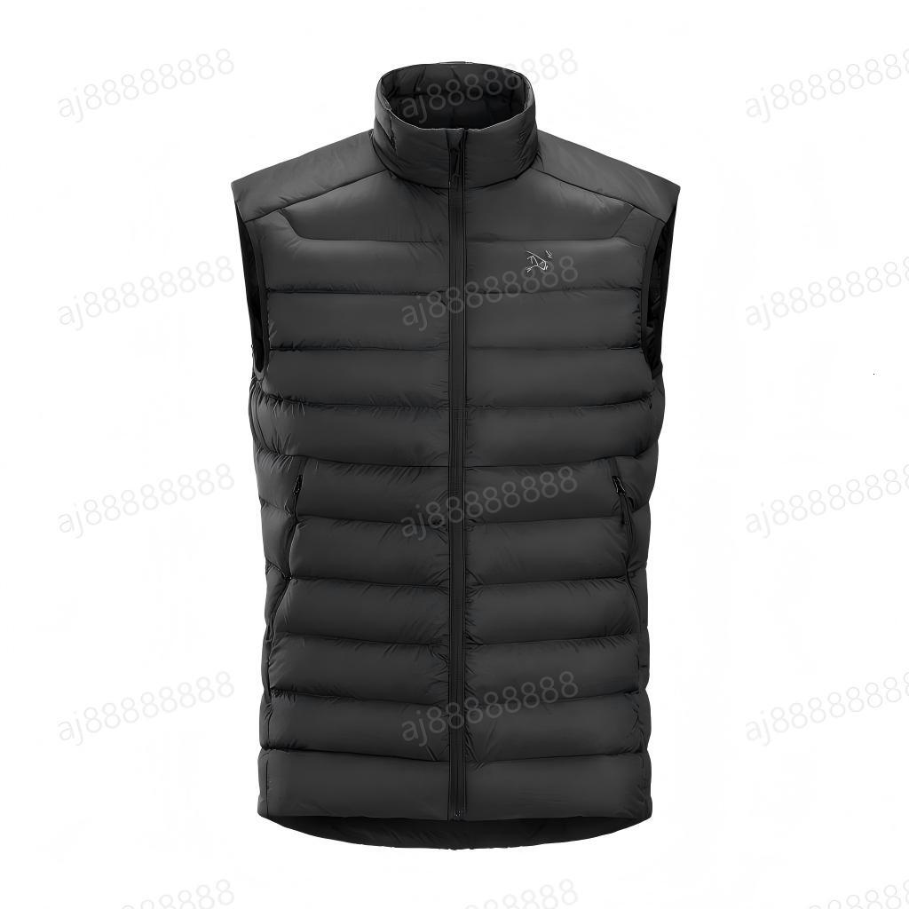Arcteryxially Unisex Lightweight Puffer Vest Sleeveless Stand Collar Full Zip Outdoor Cycling Hiking Camping Warm Gilet Waistcoat