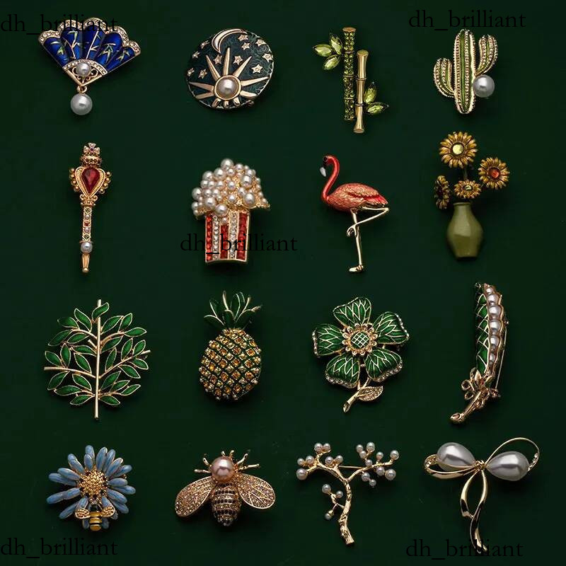 Mode Animal plante revers Fruits nourriture mélange broches Badges sac à dos mignon broches cadeaux de fête pour amis bijoux 260403BJ chaud