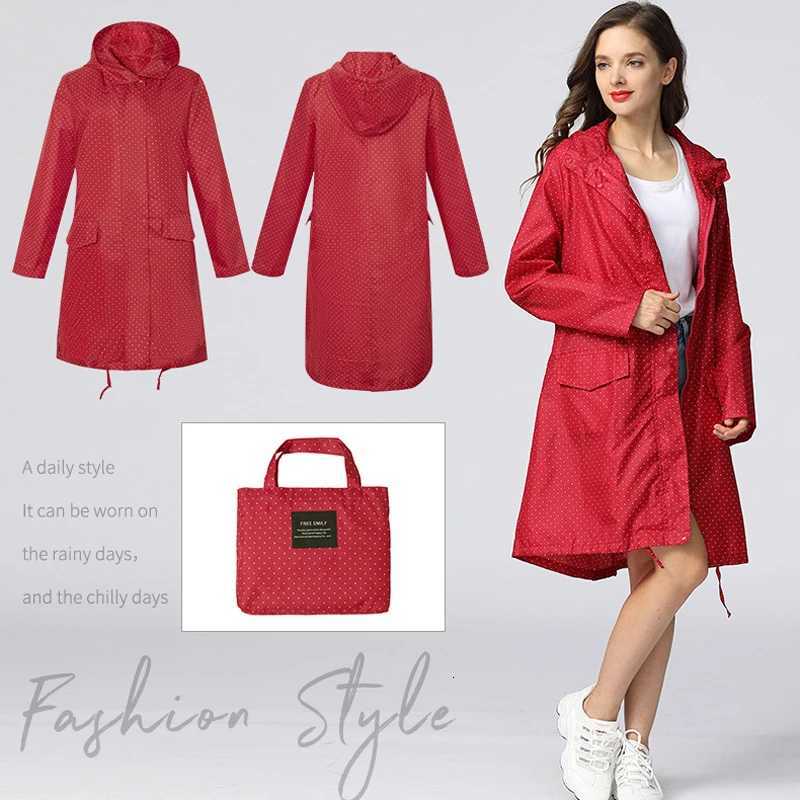 Size Big Women's Fashion Raincoats Women Lightweight Poncho Waterproof Long Raincoat Men Adults Biker Windproof Rain Coat Jacket Hiking Rainwea