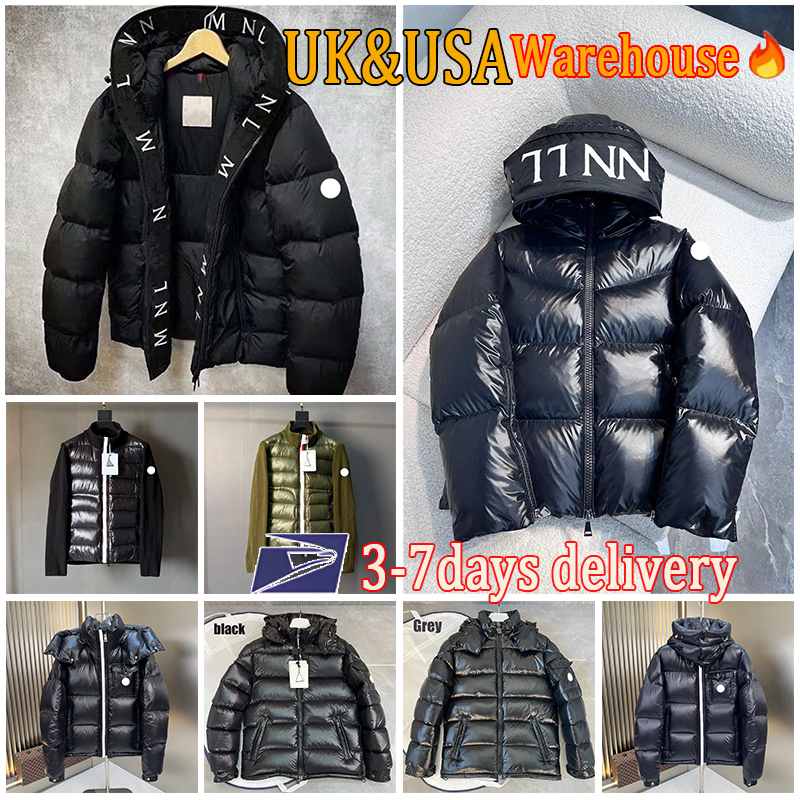 Winter Jacket Men Designer Jacket Winter Mens Puffer Jacket Warm Windproof Down Jacket Shiny Matte Material M-5XL Couple New Fashion Designer Can