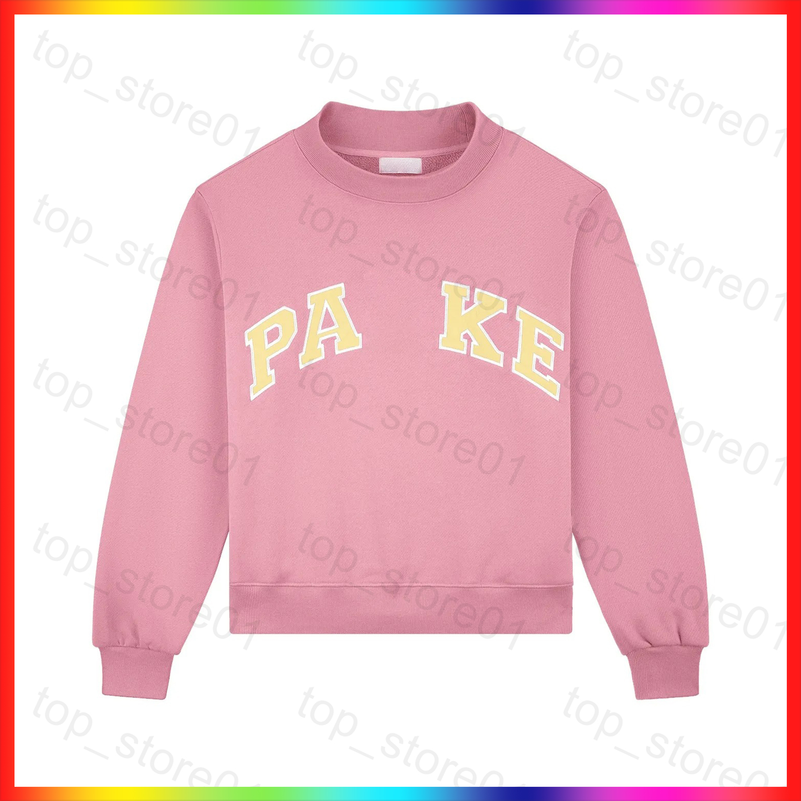 2026 Women's Designer Sweatshirt Printed Mockneck Sweatshirt British Style Fashion Round Neck High Street Pullover Casual Daily Loose Fit Vinta