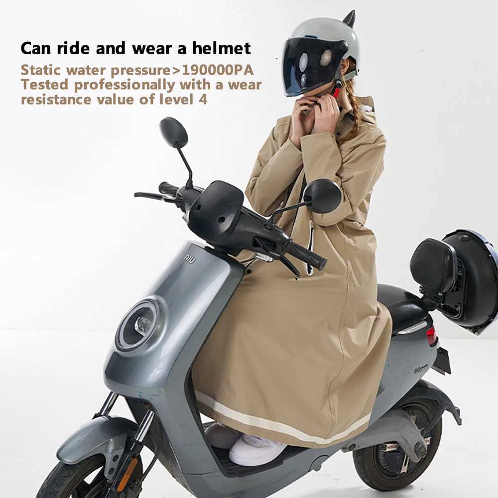 Rain Women's Raincoats Long Waterproof Poncho for Adults - Hooded Trench Coat for Cycling Hiking TravelW261009