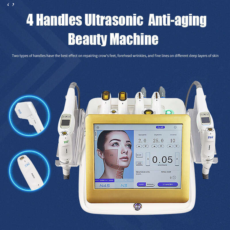Professional Anti-Aging SMAS Focused Ultrasound Skin Repairing Wrinkle Removal Aesthetic Skin Tightening Face Lifting MFU RF Beauty Device