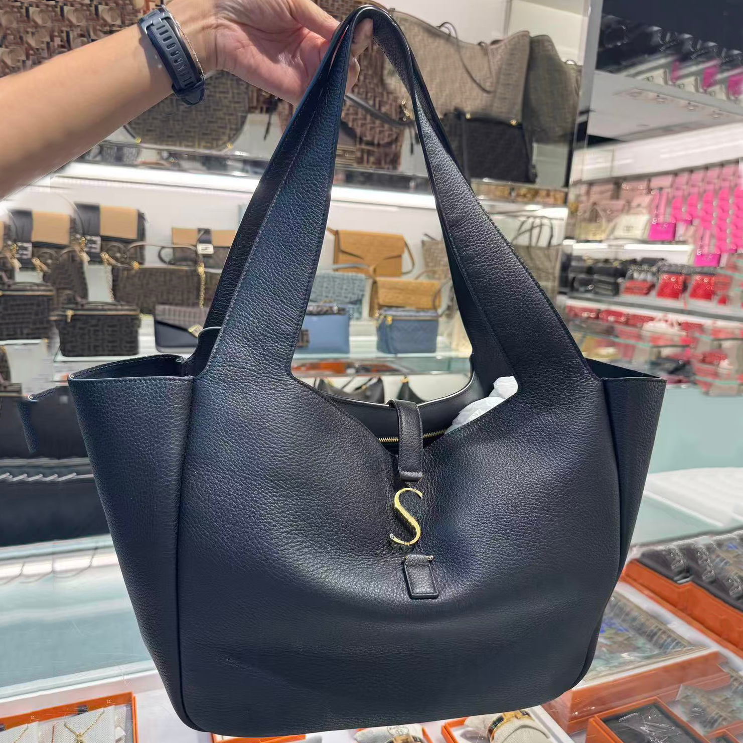 Top quality designer bag large capacity Bea tote bag Luxury handbag leather beach bag Womens crossbody Shoulder Bag fashion weekender travel bag