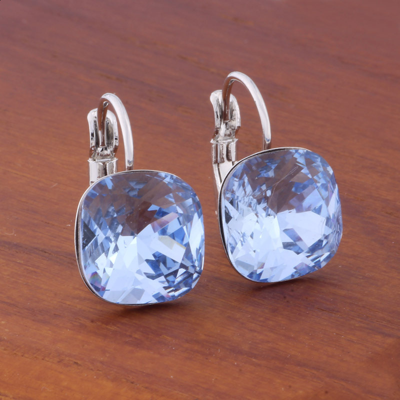 Trend Crystal Boucles d’oreilles pendantes en cristal pour fêtes de Noël bijoux tendance
