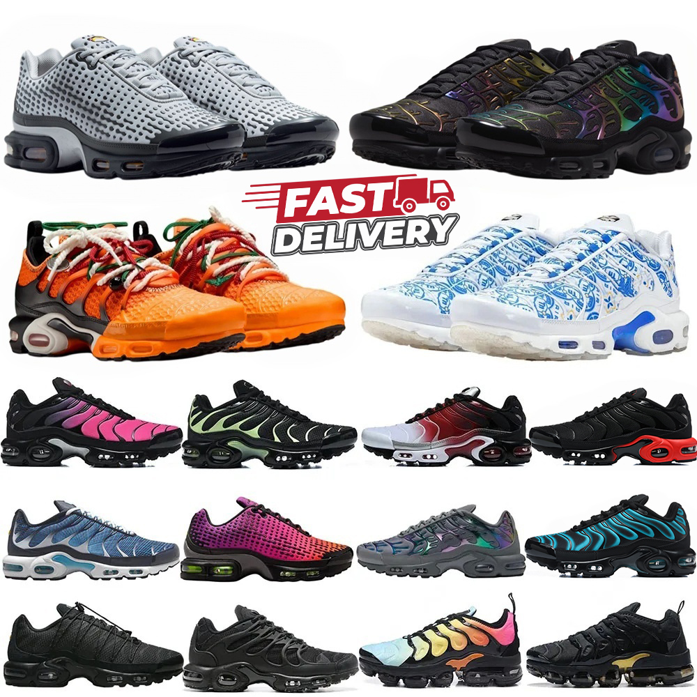 tn tnss plus Designer Running Shoes tn3 Mens Women Sneakers Triple Black White Unity Gradient Lisboa Smoke Grey Oil Slick Trainers Tuned tns Sports