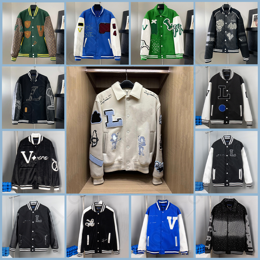 Designer Varsity Jacket Men Women Unisex Baseball Jacket Vintage Bomber Coat Number 11 Letter Embroidery Long Sleeve Hip Hop Streetwear Casual Au
