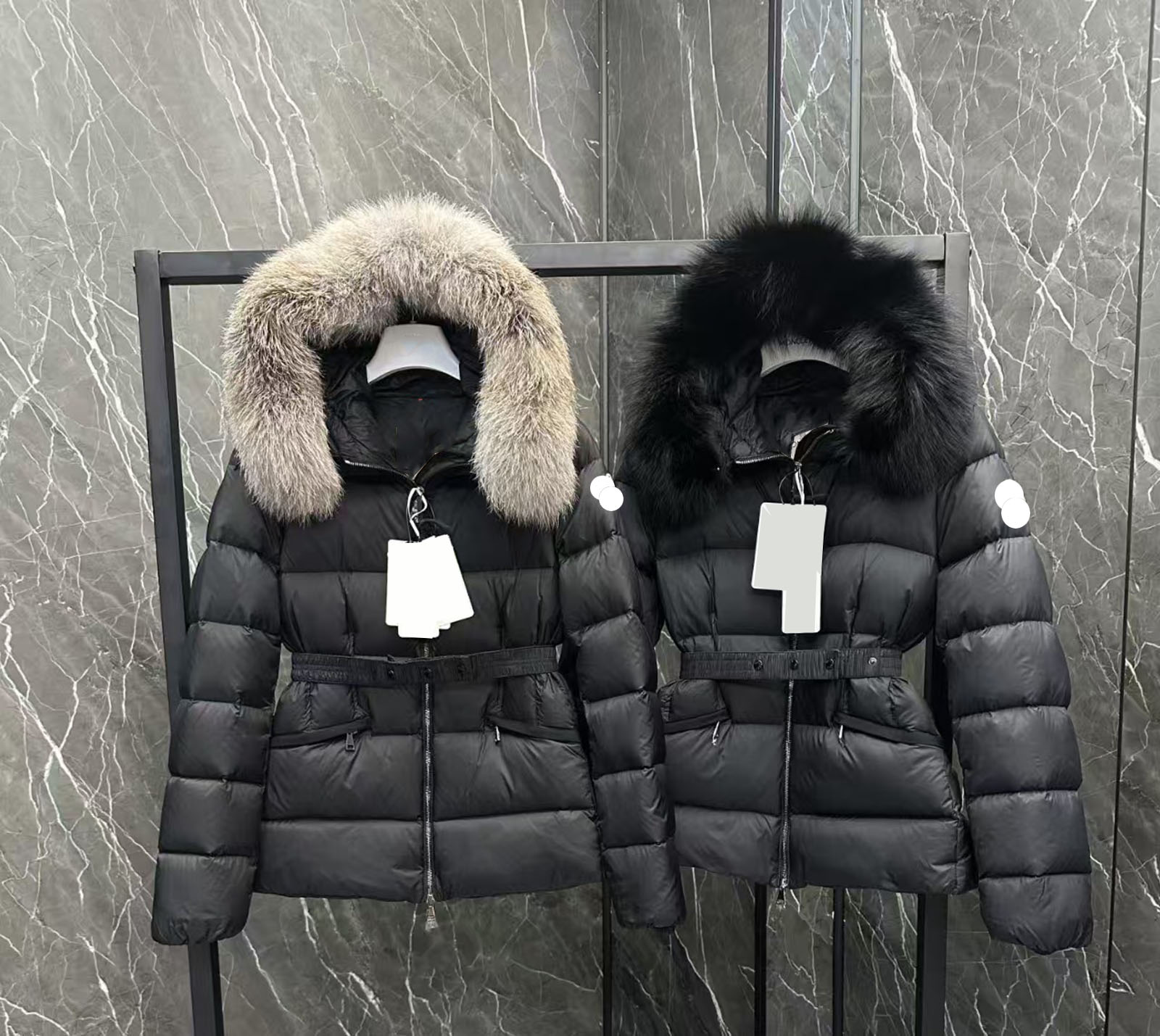Womens Trench Coats Long Jacket Hoodie Designer Tops Downs Thick Warm Puffer Wind Coats Budge Sleeves Womens Jackets Parkas Windbreaker S-XL