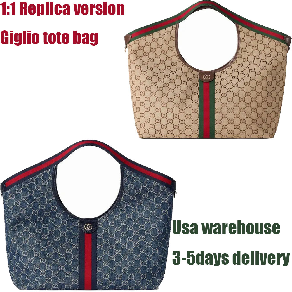 GIglio Designer bag High quality emblem tote bag Hot Large capacity bags for autumn and winter seasonsselling bag Luxury purses Classic USA local