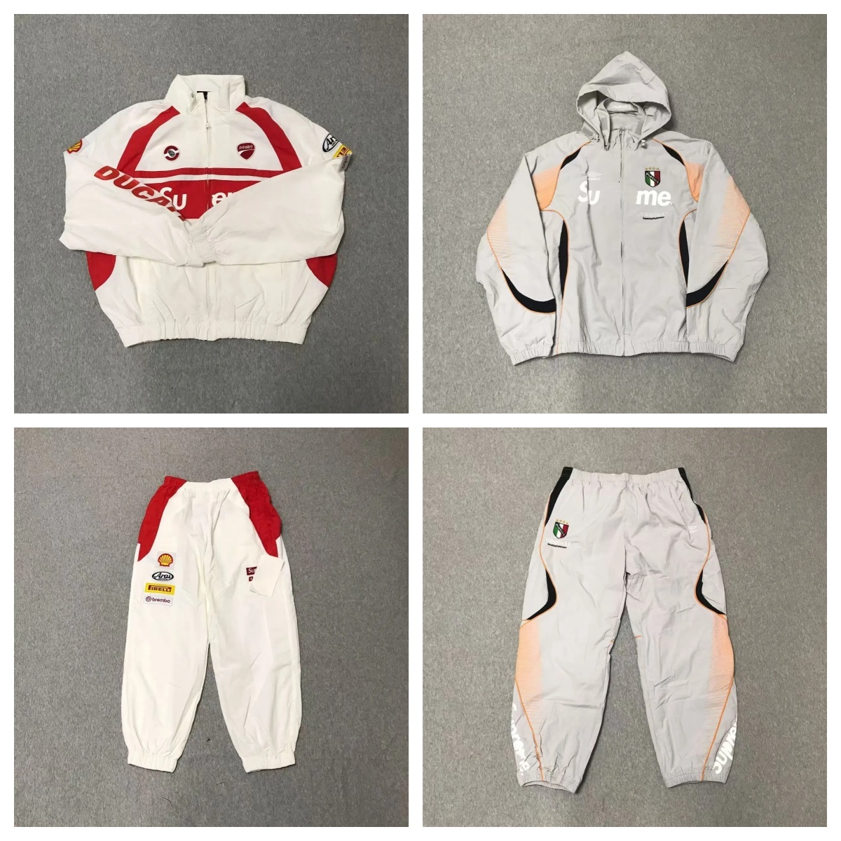 Trainingspakken voor heren Sportjassen drill Ducati SPM Windjack Trainingsjassen met capuchon Voetbal Runner-jassen Sweatshirt Winddichte straatspor