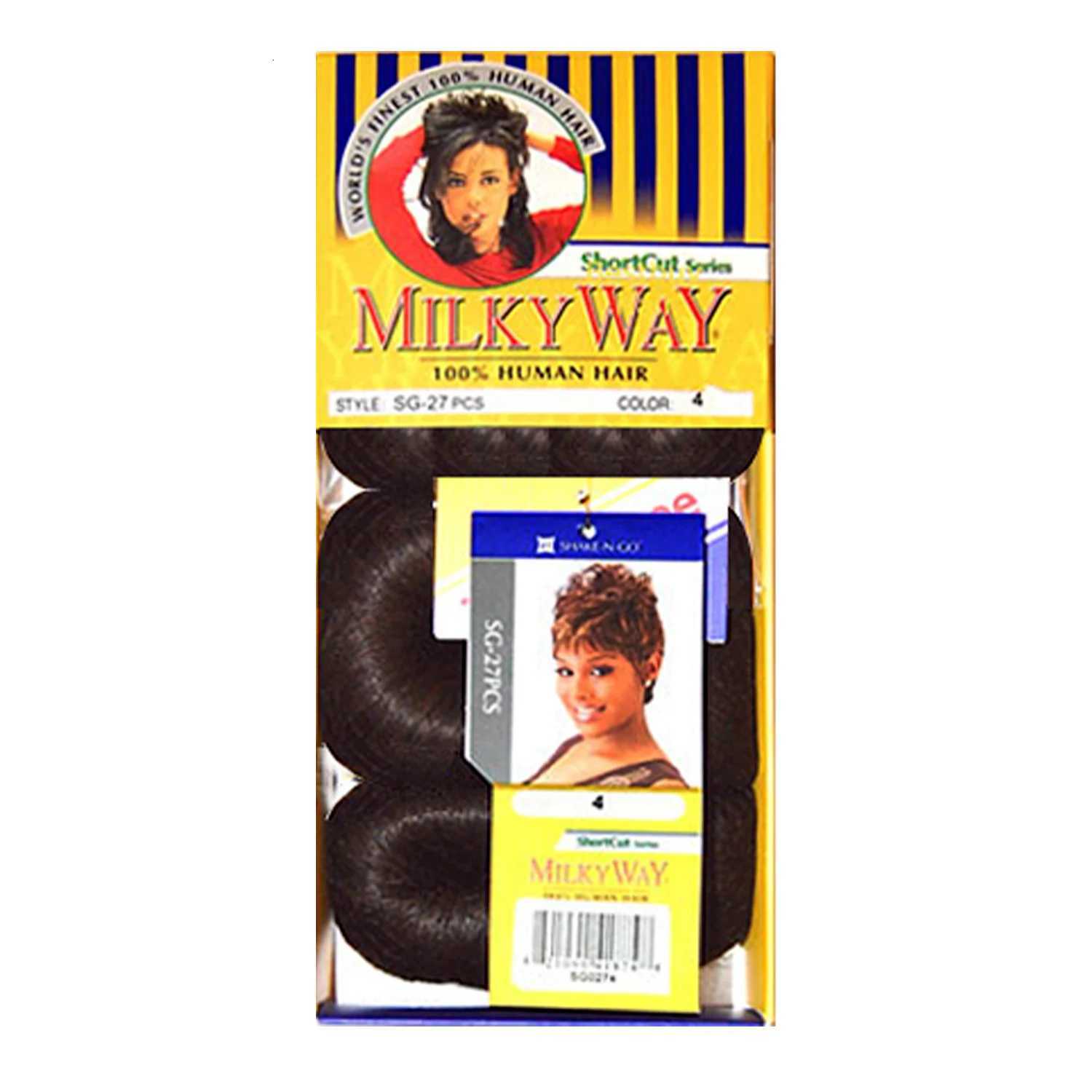 Hair Bulks Human Hair Weave Milky Way Short Cut Series SG_27Pcs Human Hair X261008