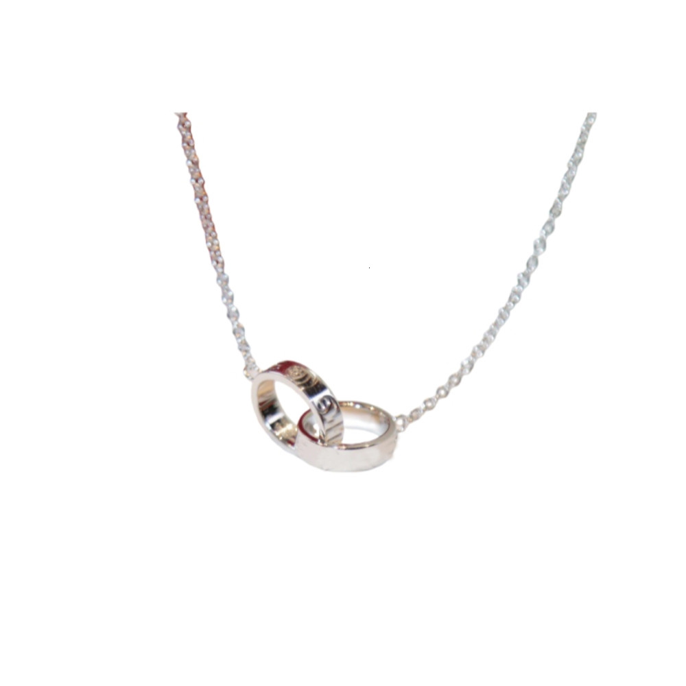 Pendant Necklaces 2025 Designer Jewelry Necklace High Quality 18K Gold Plated Pendant Clavicle Chain Ring Necklace Fashion Gift Nata 10A