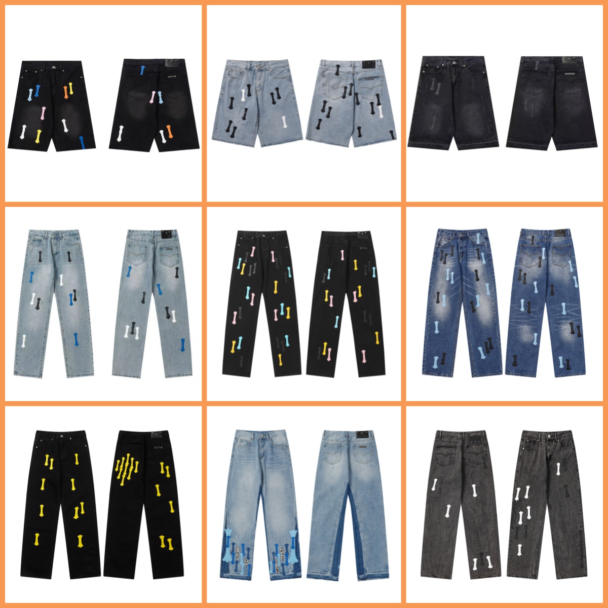 chrome jeans designer jeans mens jeans luxury jeans trousers high quality designer denim pant classic mens jeans women tight jeans fashion hiphop