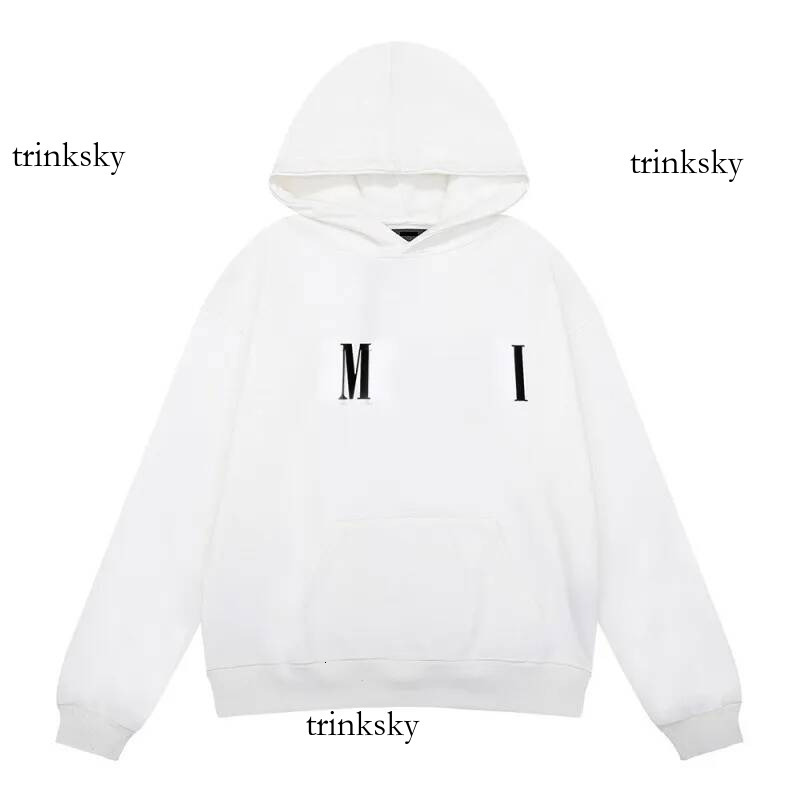 amirls hoodie Luxury Brand Men's amirilly Hoodies Y2k Up High Street Colorful Pattern Stylish Bone Man Hip Hop Long Sleeve Loose Hooded amirnes