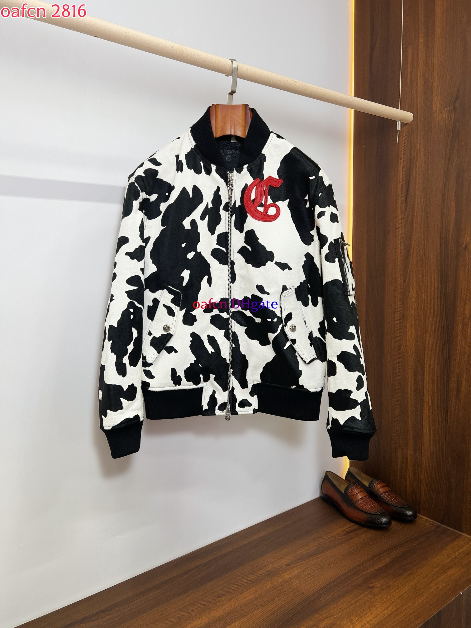 Mens Jackets Chrome Jacket Bomber Jacket Men Biker Baseball Jacket Fashion motorcycle jacket fur integrated baseball jacket 2816