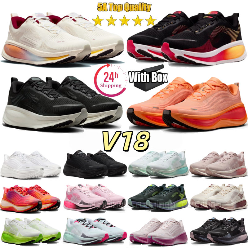 Avec la boîte Designer Chaussures de course V18 Baskets Plus Anthracite Orange Triple Noir Blanc Lait de noix de coco Echo Rose Gris Vert Hommes