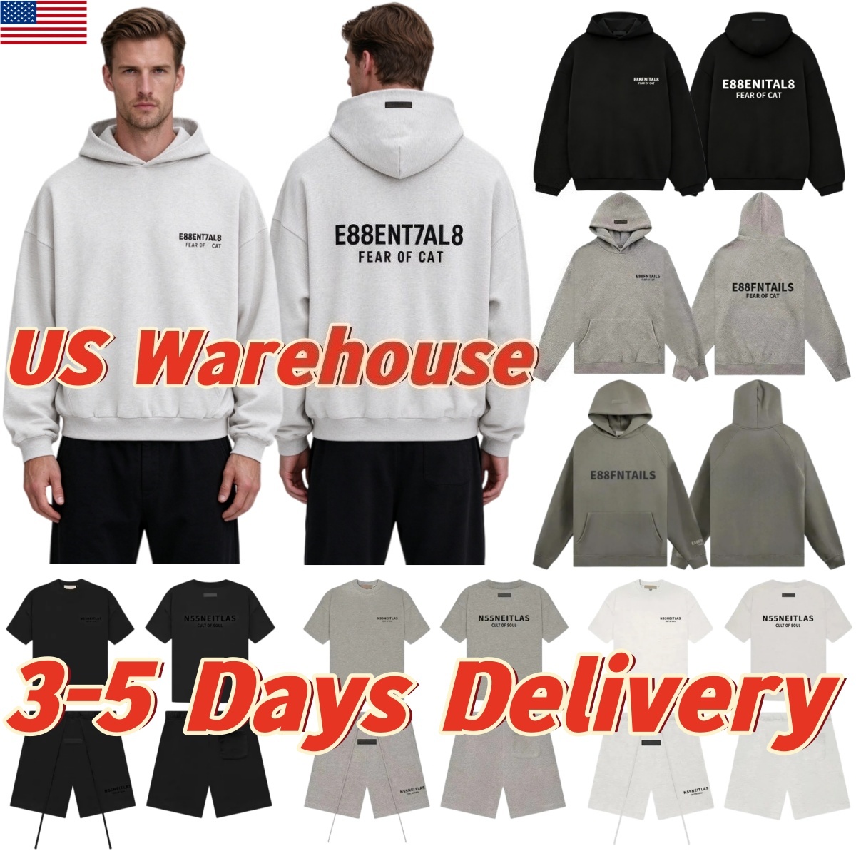 Mens Hoodie Heavyweight Hoodies Designer Men Hooded Puff Letter Print Sweatshirt Casual Long Sleeve Tracksuit Hoodie Streetwear Sweatpants for Me