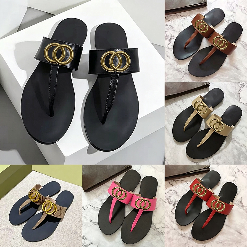 Classici infradito di lusso pantofole infradito da donna firmati sandali in pelle Dupe scarpe slipper firmate
