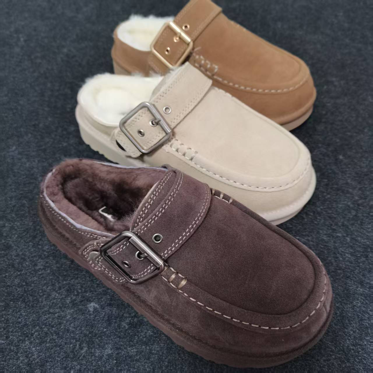 Designer Goldenstar Evelina Clog Womens SlippersTazz Tasman Slippers Winter Snow Slippers Women.Beach Women Men Tazz Tasman Fall Driftwood Chestnut