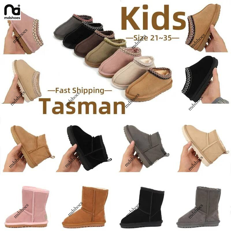 Kid Boots Tasman tazz Slippers Toddler Shoes Australia Girl youth little Baby Child Children infant enfant Preschool Winter Snow Classic Ultra Mini