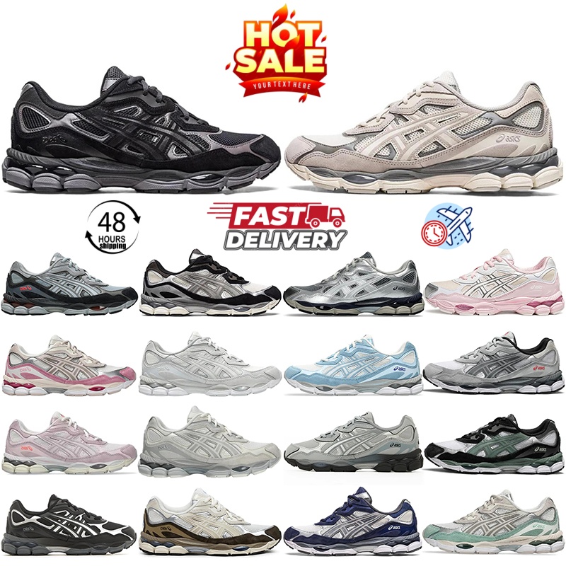 Asics Gel NYC Trainer Atmungsaktives Mesh Freizeitschuhe Langlebiger Komfort Herren Damen Straßenlauf Laufband Athleisure Bestseller Sneakers 36-45