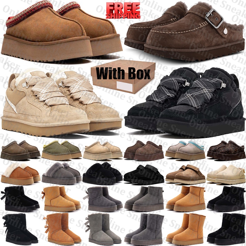 Free Shipping With Box Designer boots womens botte winter bottes booties Shoes tasman goldenstar evelina clogs slippers tazz for mens sneakers au