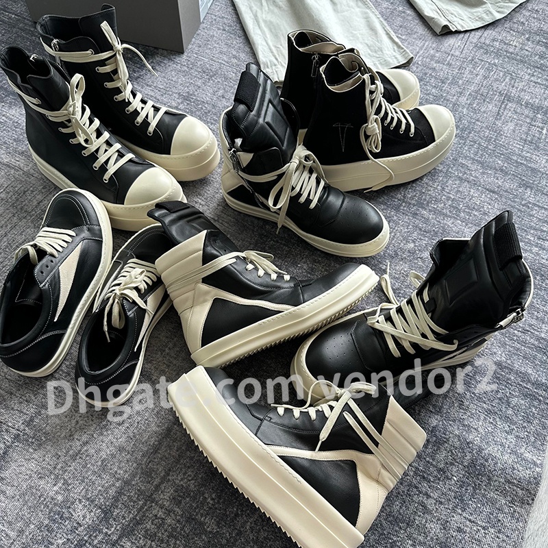 With Box Designer Mens Women Sneakers Trainers High Leather Winter Boots Luxury booties black white red Rubber Soled Canvas Low Top Casual Runner Sn