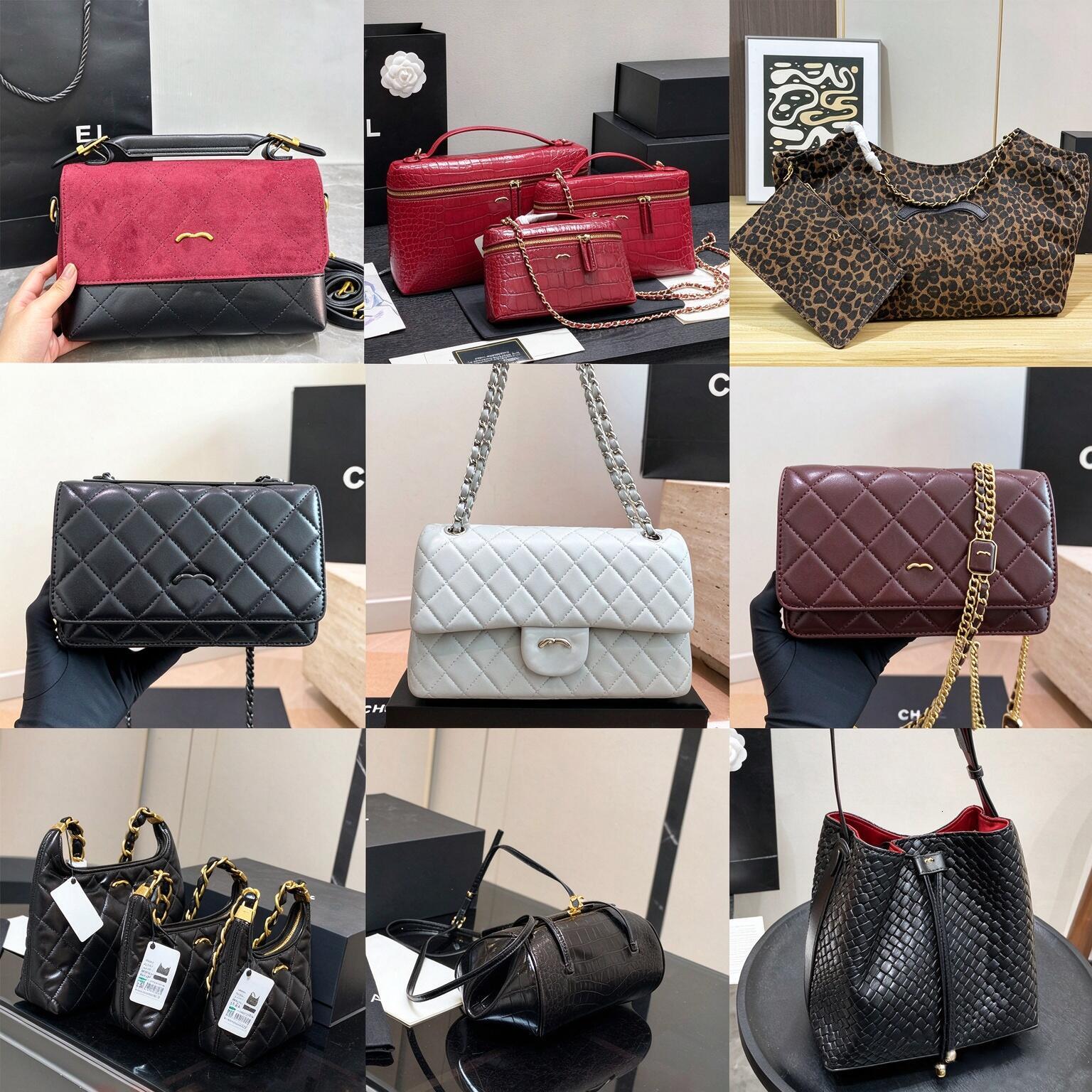 Fashion Bucket Micro Handbag CF Quilted flap large small mini makeup Bag Chain 25 Bags Underarm city Shoulder Tote luxurys Designer bag Evening Wome