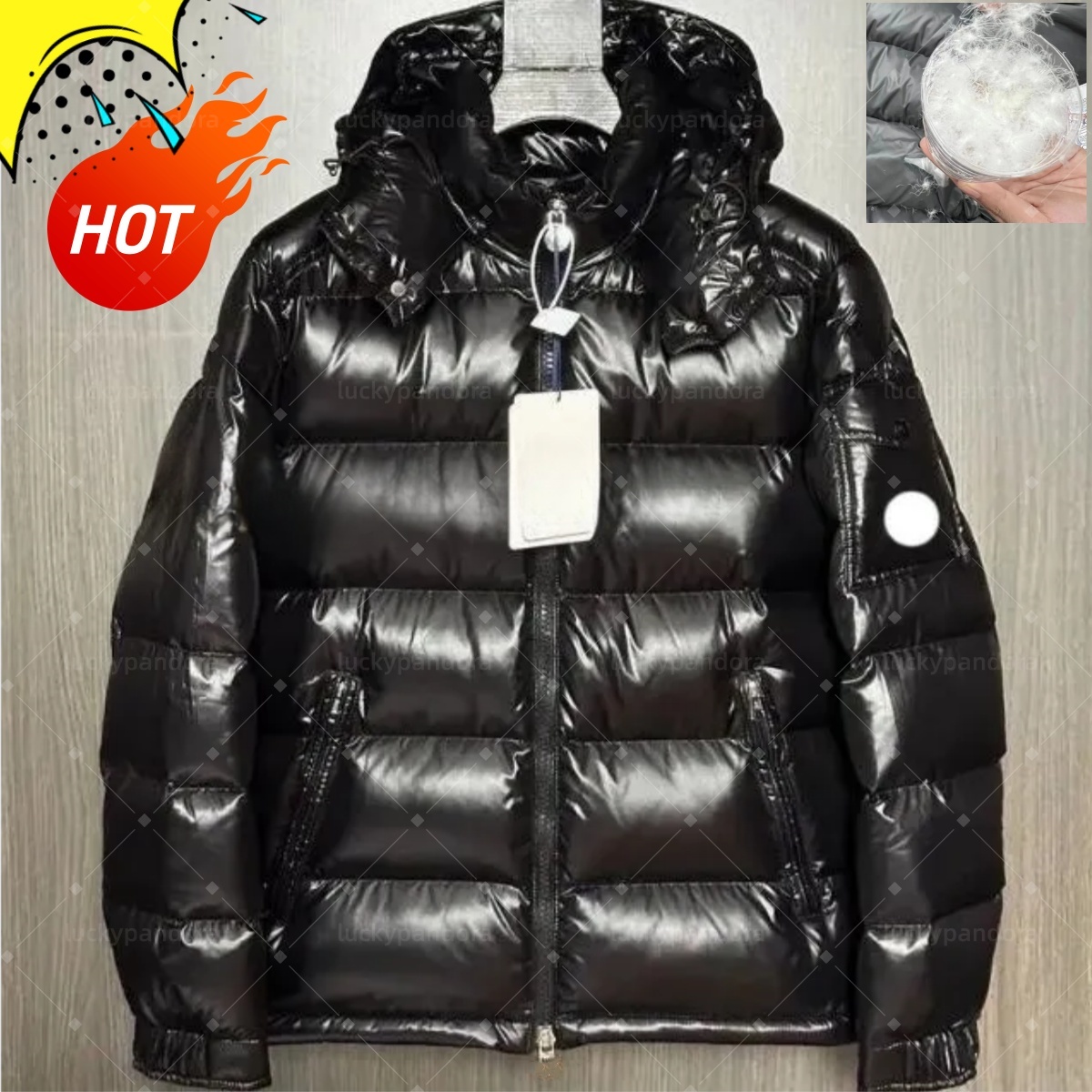 Francemontcla mens designer jacket men puffer coat women embroidered jacke winter warm cardigan Parka brand doudoune homme luxury puff jackets wo