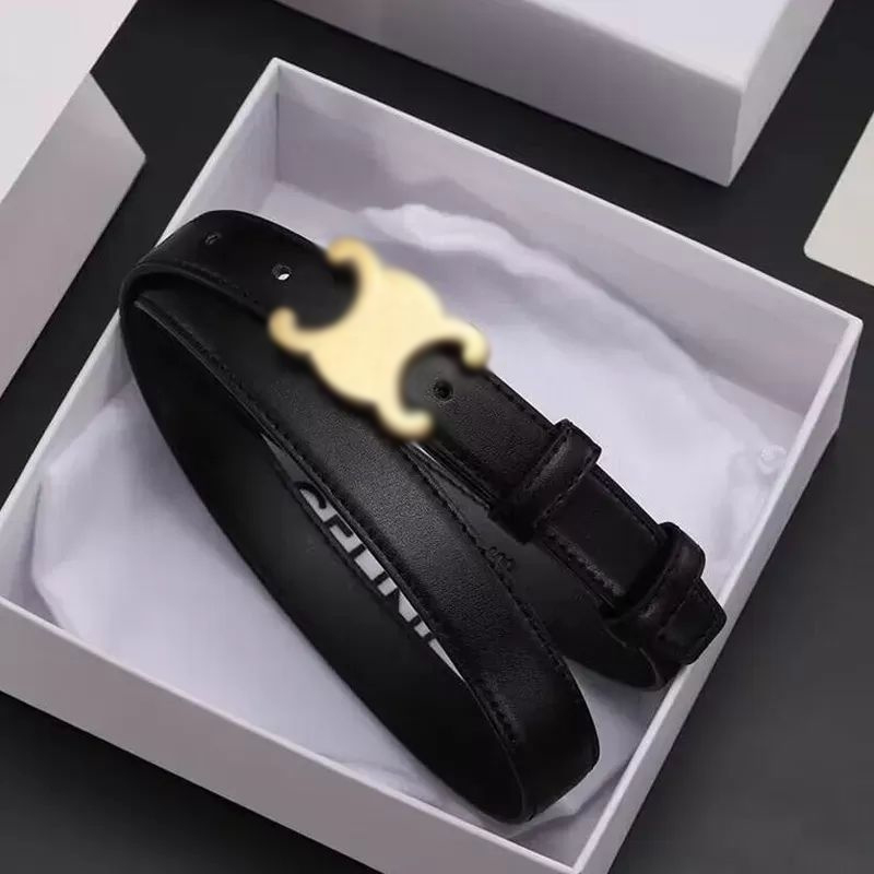 Ceintures de luxe en cuir véritable pour femmes, ceinture de styliste dorée, boucle lisse, tenue quotidienne, slim, pour hommes