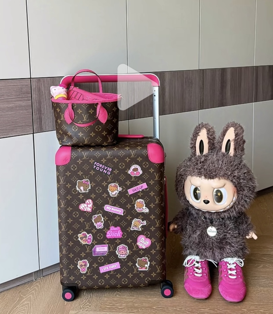 10A Monogram Pattern Designer Suitcase Travel Luggage Carry On Capacity Trolley Case Luggage Boarding Luxury Unisex Cases Box Capacity 21 inches Lug
