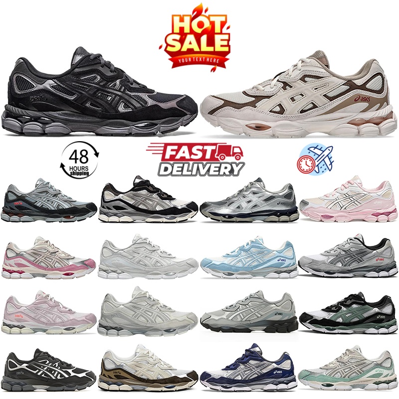 Asics Gel NYC Trainers Breathable Mesh Casual shoes Long Lasting Comfort Mens Womens Road Running Treadmill Athleisure Best Seller Sneakers