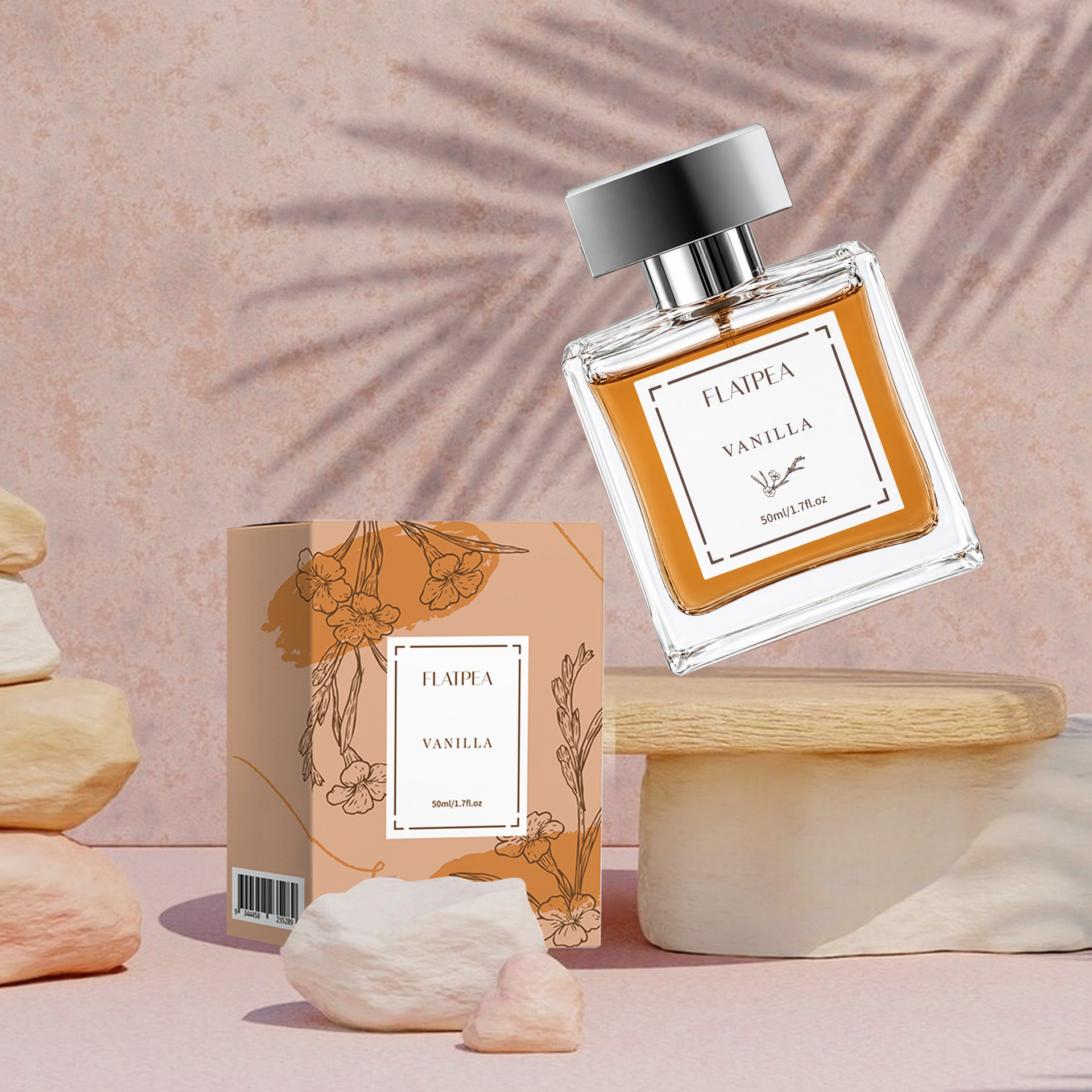 Parfum sans alcool pour femmes, spray de Cologne parfum vanille, parfum pour femmes de tous les jours, vente en gros et au détail