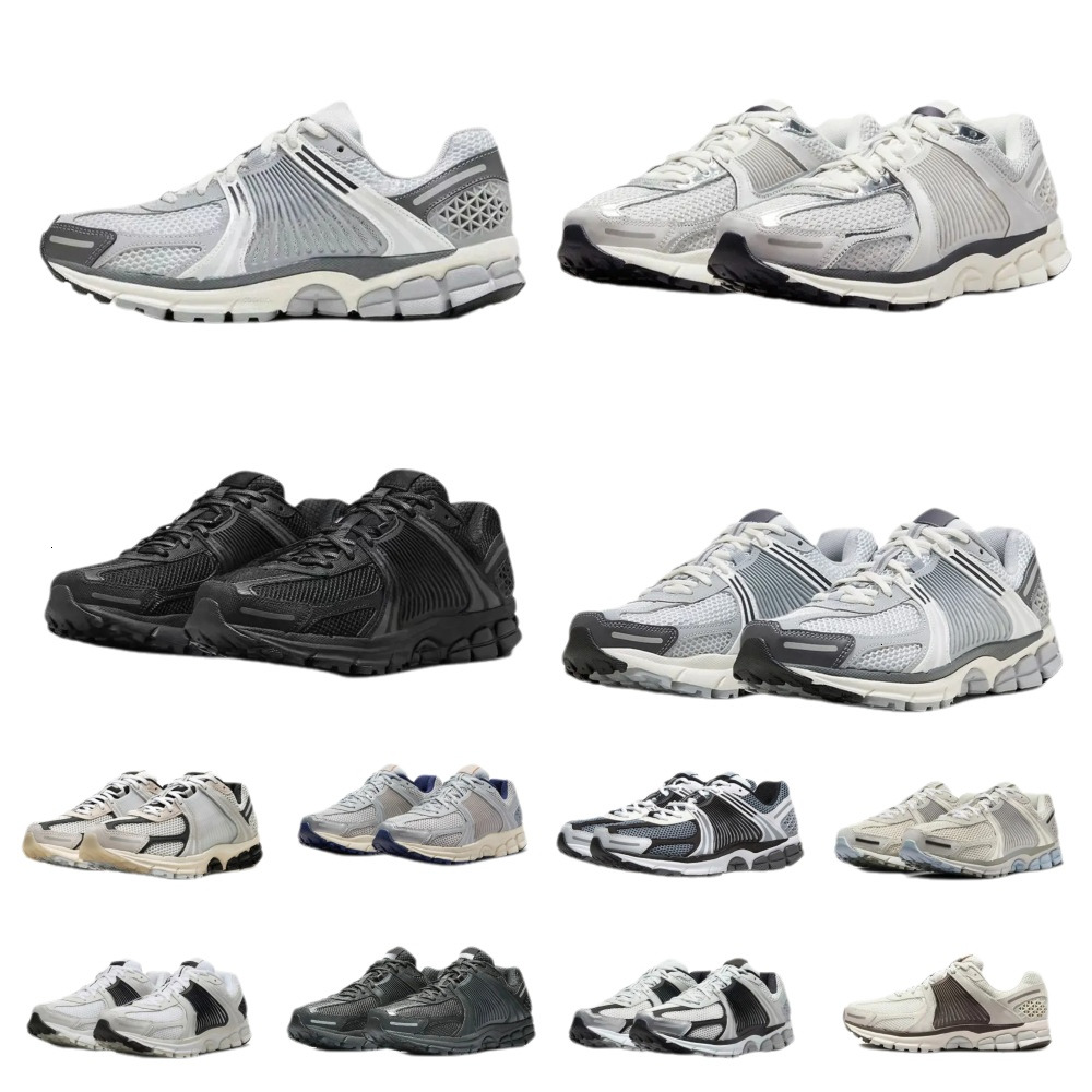 Trainers Vomeres 5 Runners Sports Shoes Designer Photon Dust Metallic Silver Metallic Gold Triple Black White Casual Shoes Men Women Sesame Vintage