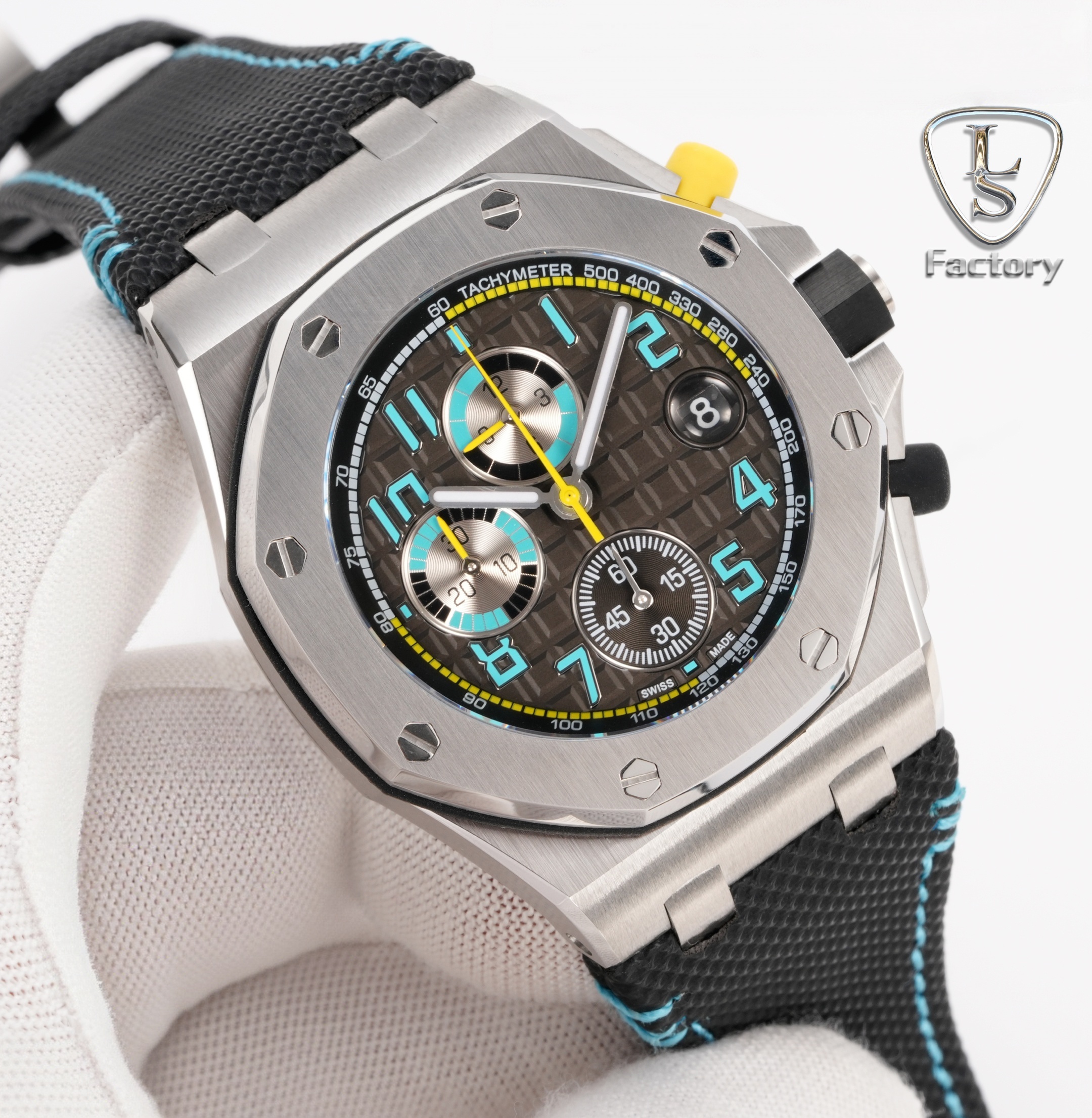 26238 Designer Mens Watch 7750 Automatic Chronograph Watches 42mm 316L Stainless Steel Sapphire Crystal Ceramic Button Super Luminous Waterproof Wri