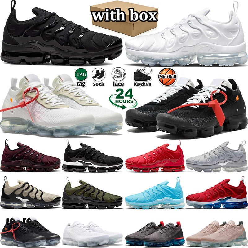 Tn Plus Running Shoes Men Women Sneakers Triple Black Midnight Navy Game Royal Night Maroon Metallic Gold Cool Grey Since 1972 White Platinum Walkin