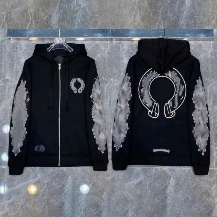 Designer Sweat à capuche Hommes Veste Vêtements de haute qualité Sweats à capuche à manches longues Sanskrit Cross Cool Sweat à capuche Cardigan