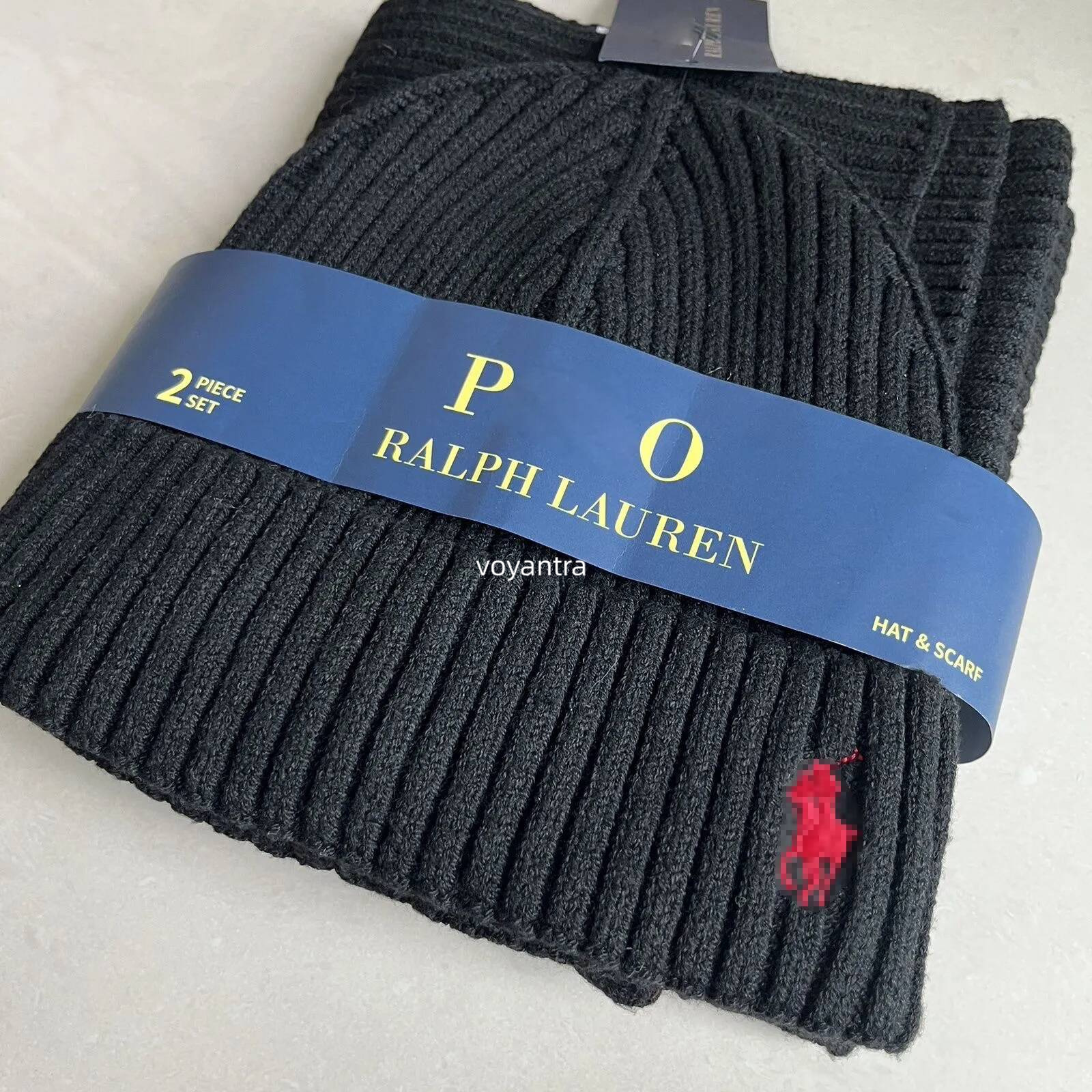 polo Winter Plaid Wool Scarf Designer Long Shawl Women Cashmere Scarfs Tassels Scarves for Mens Soft Touch Warm Wraps with Tags Luxury Beanie Access