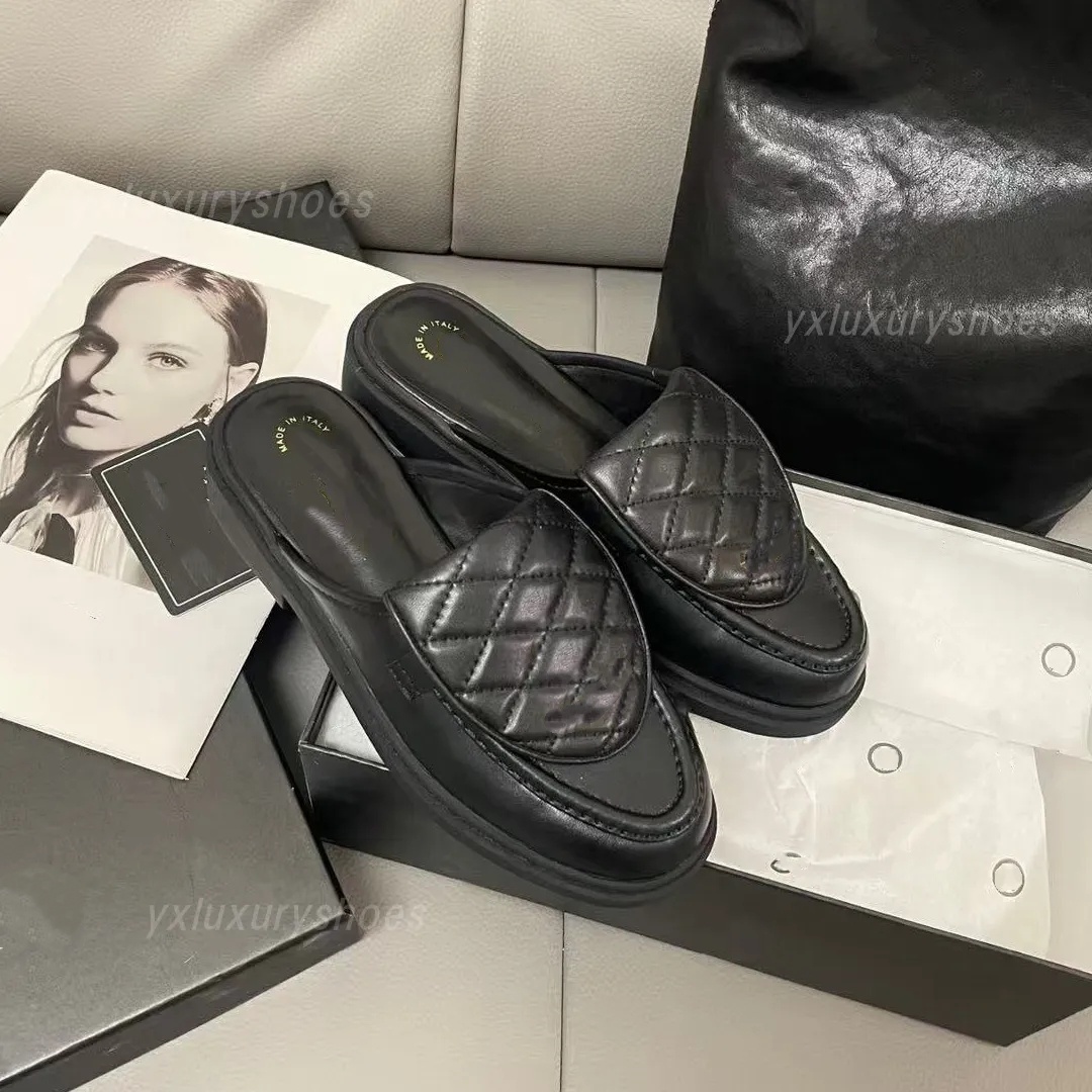 loafers womens designer shoes new bag buckle casual slippers Loafer women's leather shoes French high-quality women's luxury designer loaf