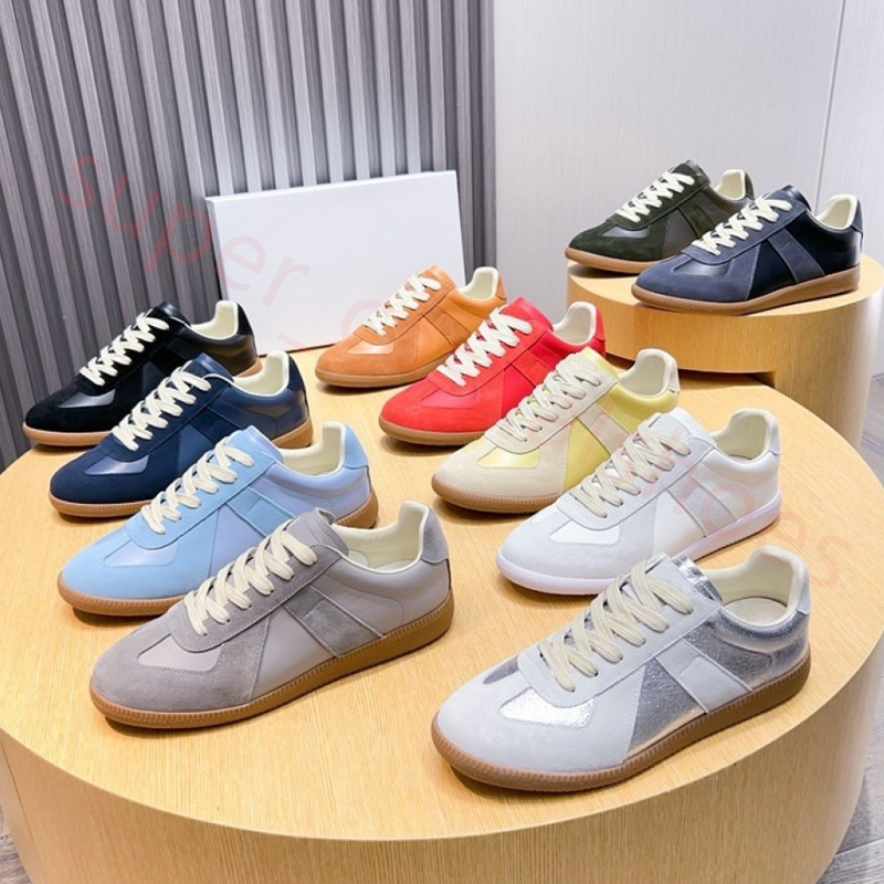 Designer margela Sneakers german mm6 army gum gats Trainer Men Women gat Sneaker black grey white brown size 36-46