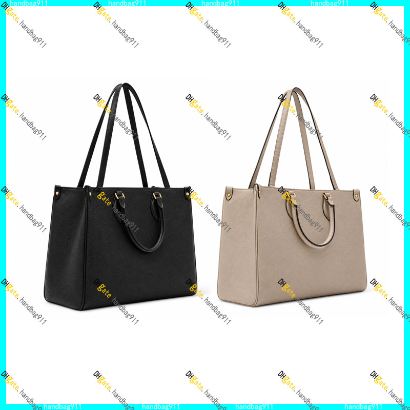 Designer MM Tote Bag 35cm Women Real Leather Embossing Totes Handbag Luxury Shoulder Bag Crossbody Bag Fashion Casual 10A Top Quality Purse Pouch M3
