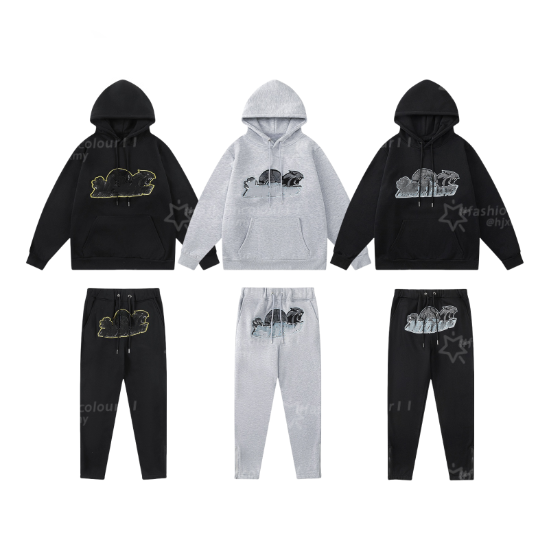 Tracksuits Designer tracksuit men Streetwear And Quality Sports Suit Plush Letter Decoration Thick Hoodies Plus Size Sweatshirt mens Tracksuit